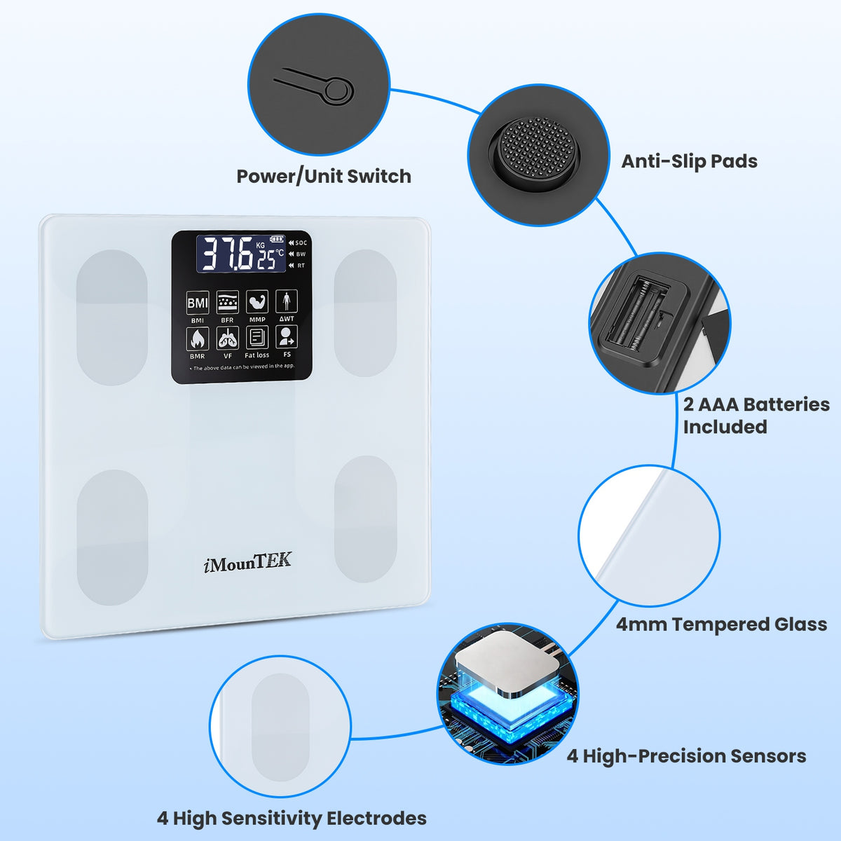 Smart Digital Body Composition Scale