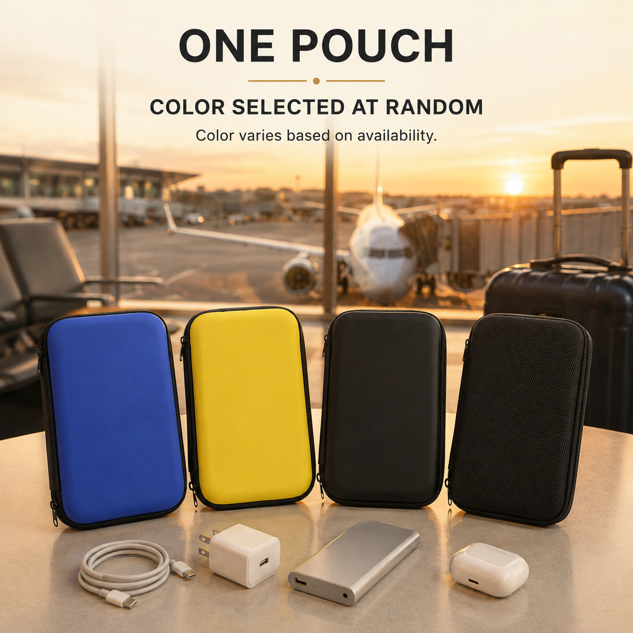 Novora tech organizer pouch cable and charger case