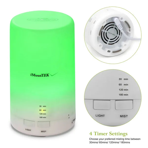 Mini Ultrasonic Essential Oil Diffuser &amp; Humidifier