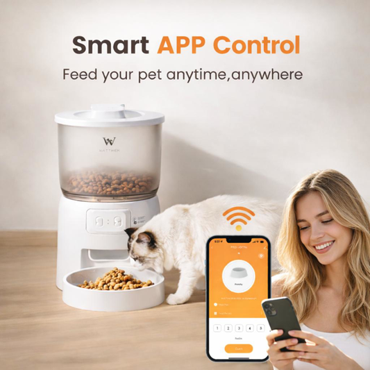 Novora smart automatic pet feeder