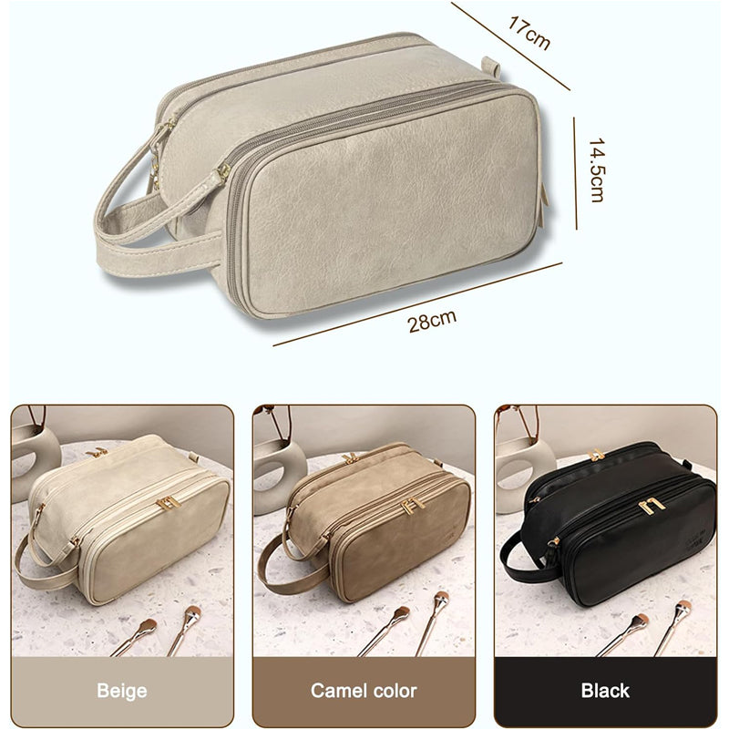 Waterproof Hanging Toiletry Bag packed