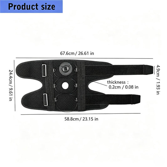 Novora Adjustable Compression Knee Support Brace