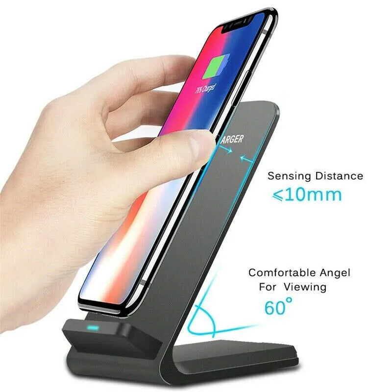 Qi Fast Wireless Charging Pad &amp; Stand
