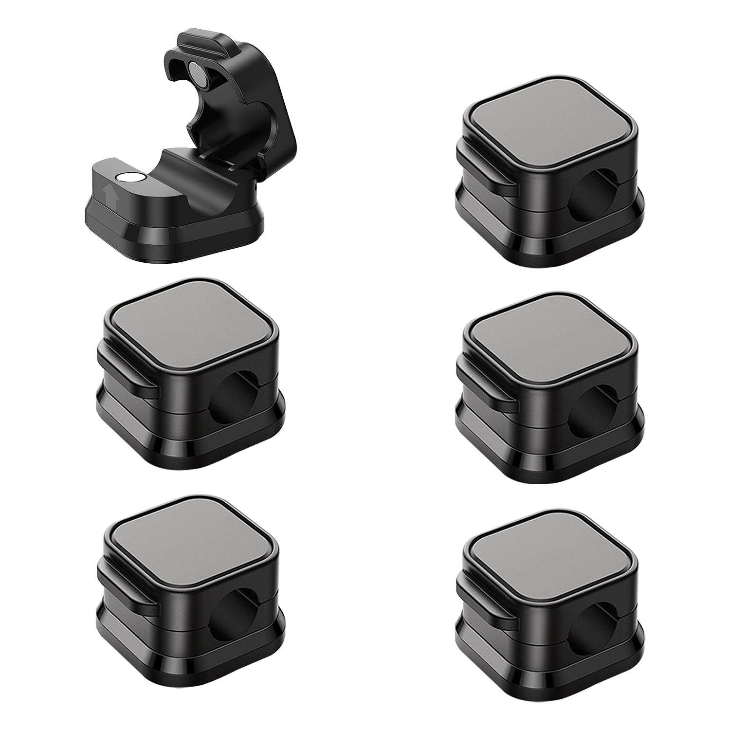 Magnetic cable clips packaging