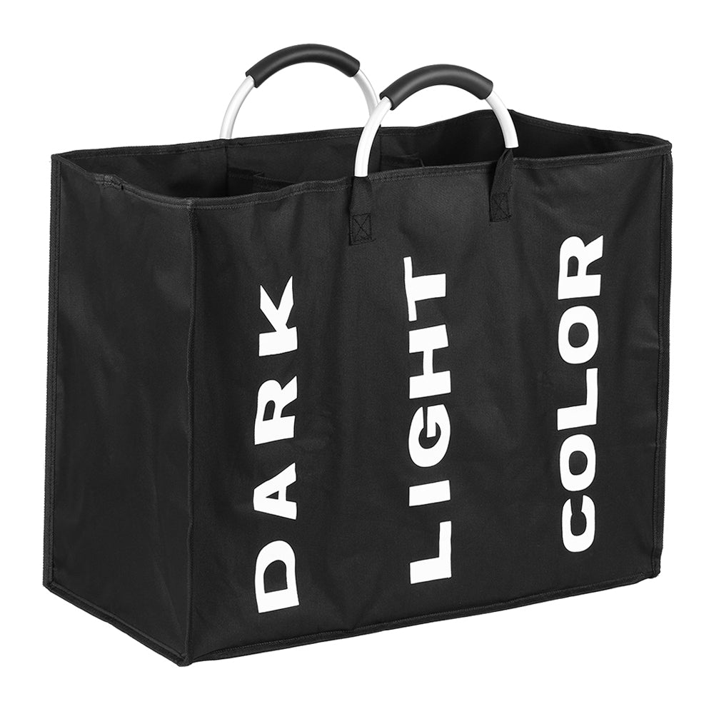 Novora Collapsible 3-Section Laundry Hamper