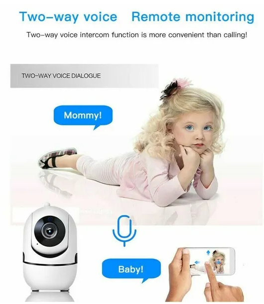 1080P WiFi Indoor Security Camera