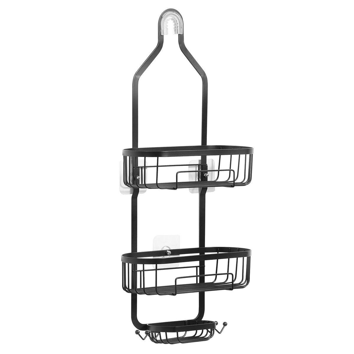 3-tier hanging shower caddy main view