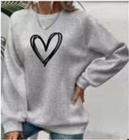 Novora Round Neck Pullover Hoodie