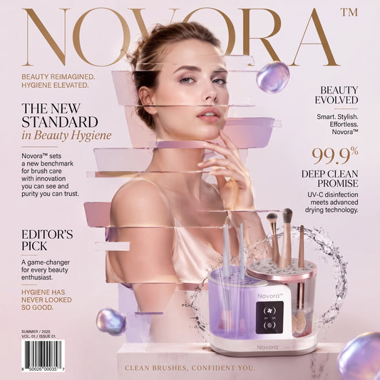 Novora 4-in-1 Sonic Makeup Brush Cleaner and Dryer