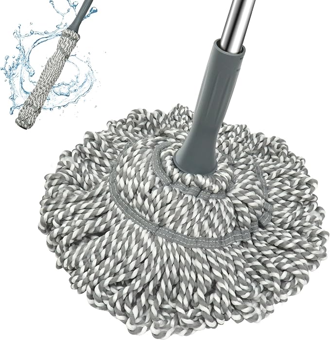 Novora Twist and Wring Self-Squeeze Mop