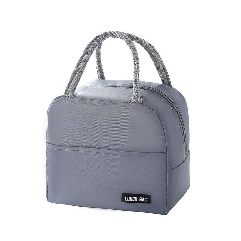 Insulated Lunch Bag - Leakproof Cooler Tote, Grey