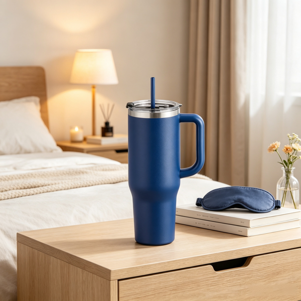 40 oz insulated water bottle with handle