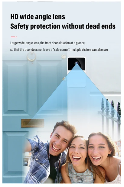 Smart Video Doorbell Camera with Two-Way Talk