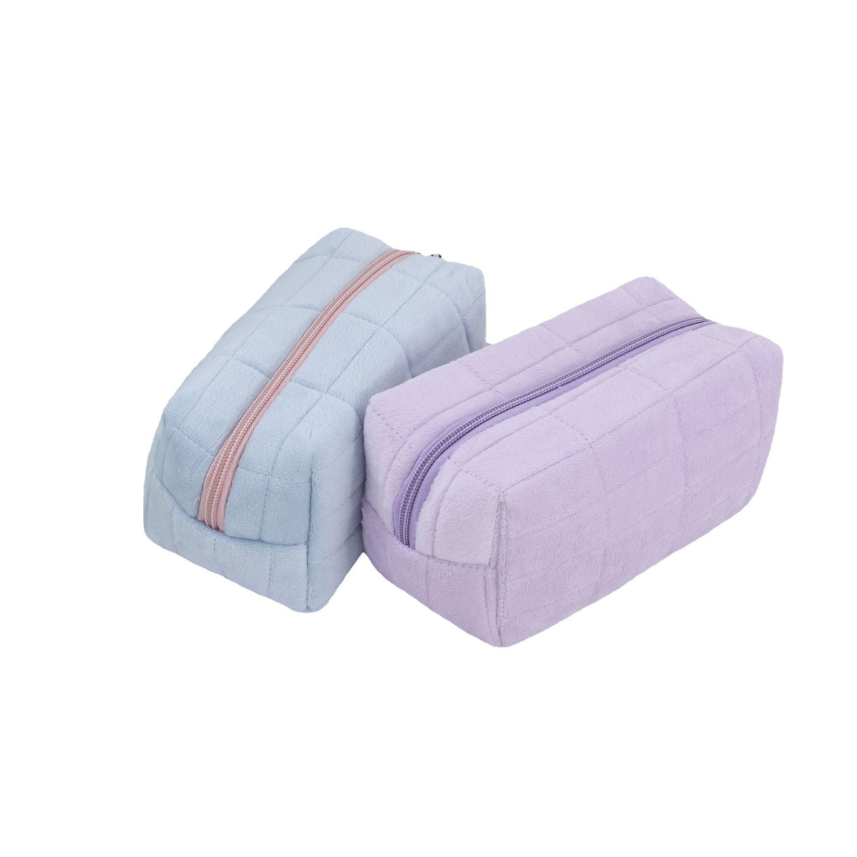 Novora Quilted Zip Cosmetic Bag