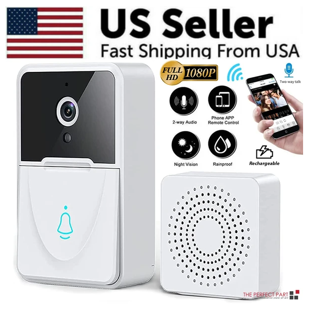 Smart Video Doorbell Camera with Two-Way Talk