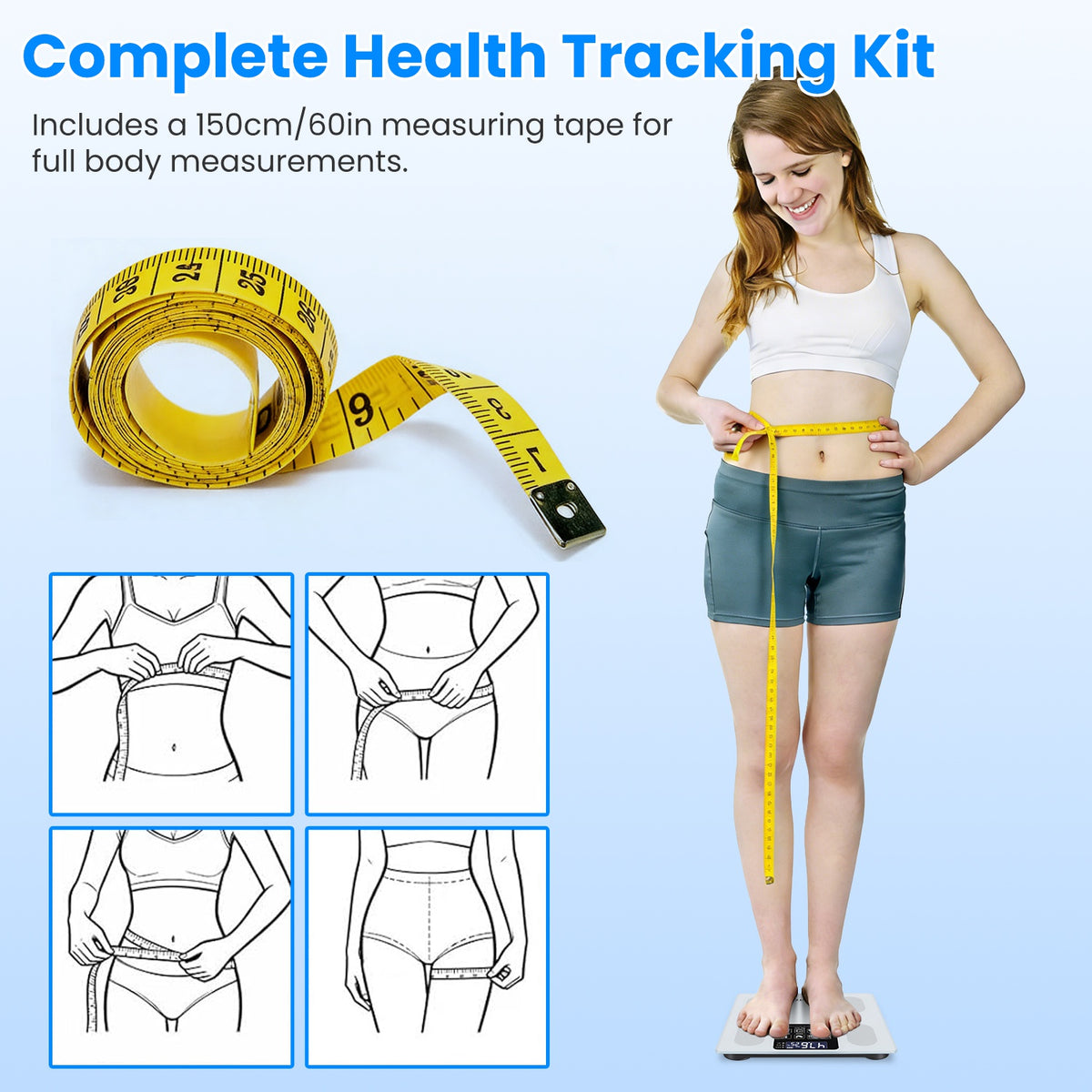 Smart Digital Body Composition Scale