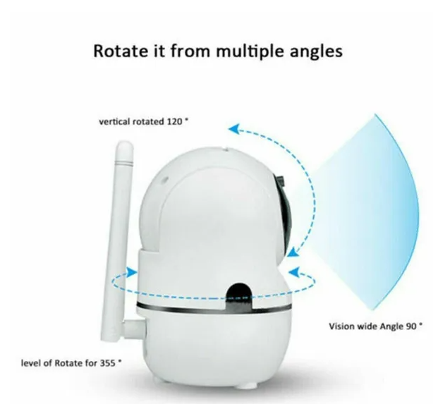 1080P WiFi Indoor Security Camera