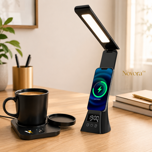 Novora Smart Workspace 5-in-1 Desk Bundle full set